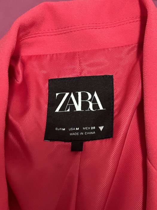 Blazer rosa zara