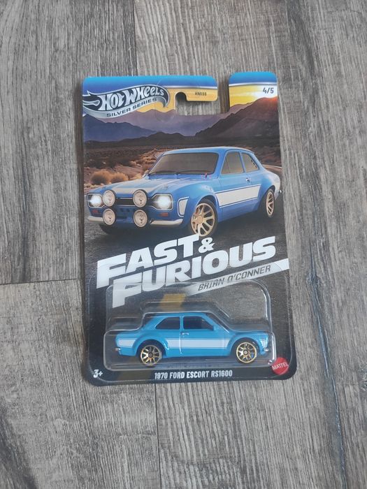 Hot Wheels Ford Escort RS1600 Szybcy i Wściekli Nowy Wysyłka OLX GWARANCJA