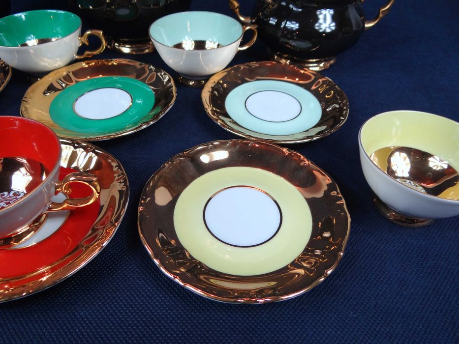 Serwis porcelanowy Kahla lata 60-te