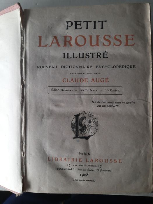 Petit larousse e diccionario Inglêz/Portuguez