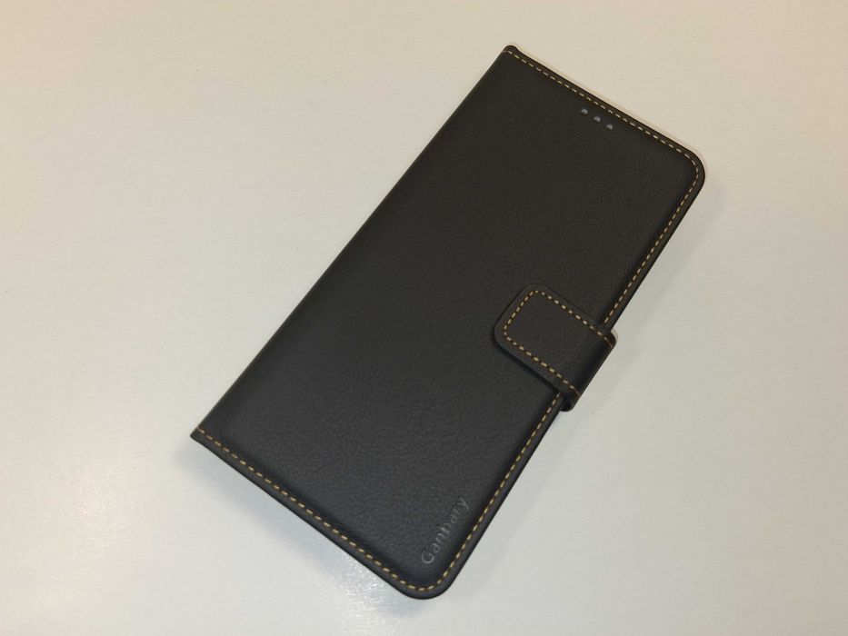 Z242 Etui Portfel Skóra Xiaomi Redmi Note 13 Pro 5G Poco X6 5G Czarny
