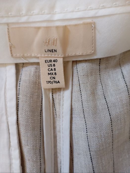 Брюки женские, широкие р 40 H& M