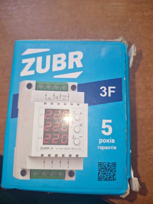 3 фазне реле напруги.