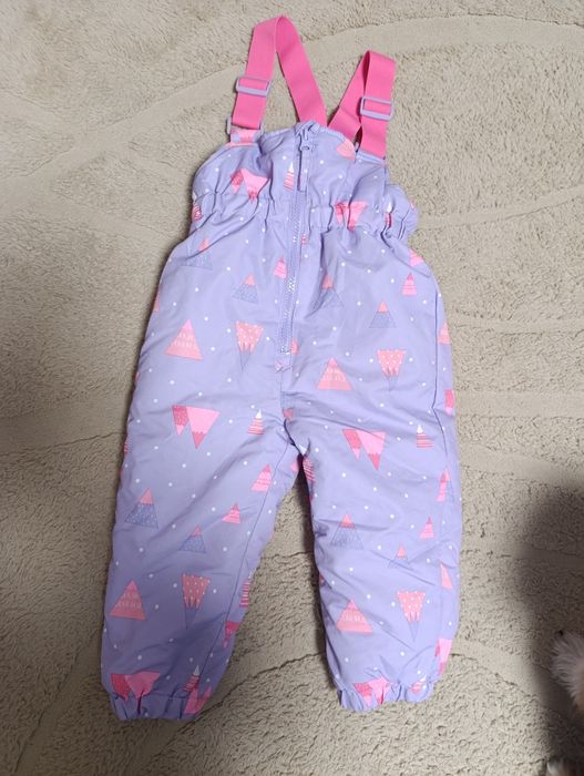 Spodnie śniegowe dla dziewczynki