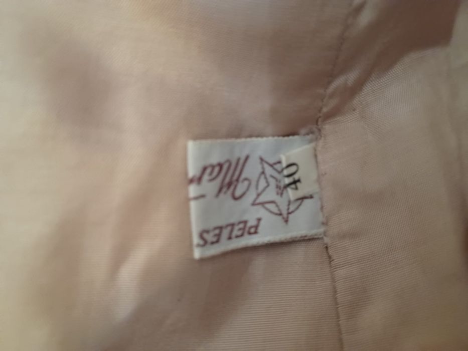 Casaco pele vintage