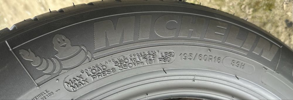 Шини 195/60 R16 Michelin Резина