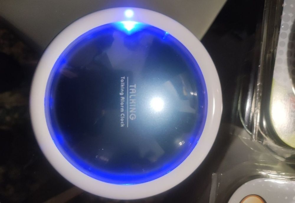 Relógio e Despertador digital falante