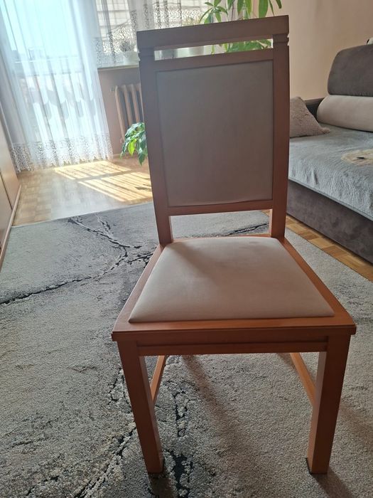 Krzesła 4 sztuki tapicerowane