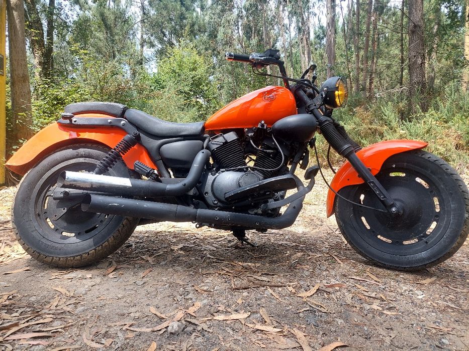 Mota estilo chooper 250cc carta a2