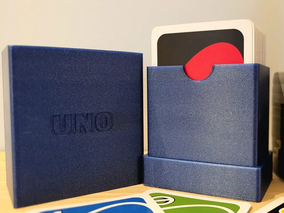 Caixa Compacta e Resistente para Cartas UNO