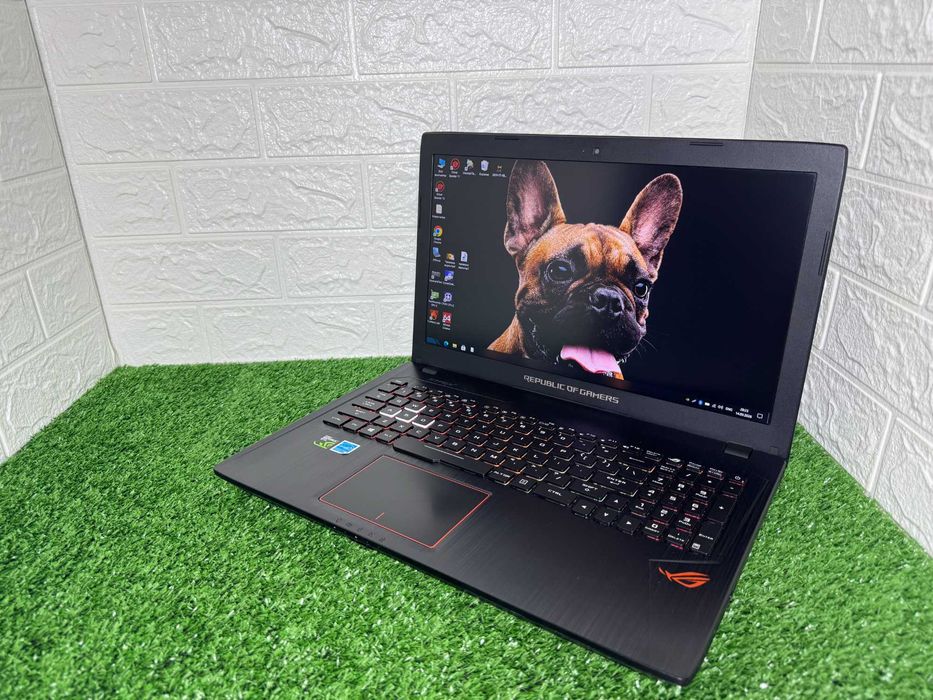 Asus Rog｜GTX 1050 Ti｜i7 7700HQ｜15.6" FHD｜OЗУ 16 gb｜SSD 256 gb + 1 tb
