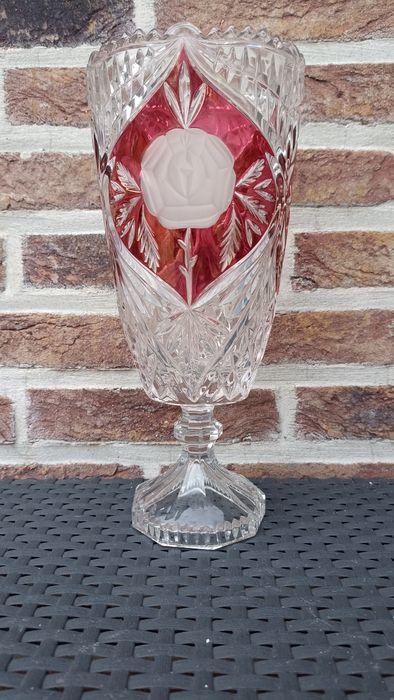 Ваза «Anna Hütte»,  хрусталь, Германия .