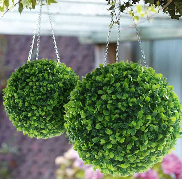 2 x kula bukszpan  średnica ok 27 cm