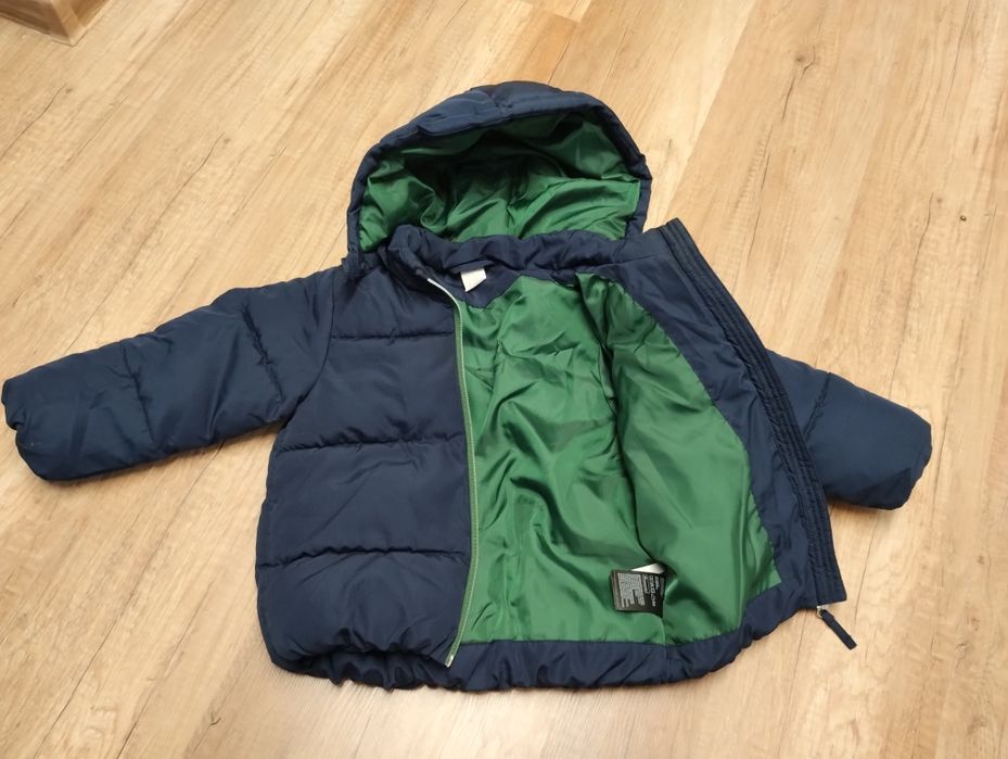 Kurtka zimowa ocieplana H&M r.98