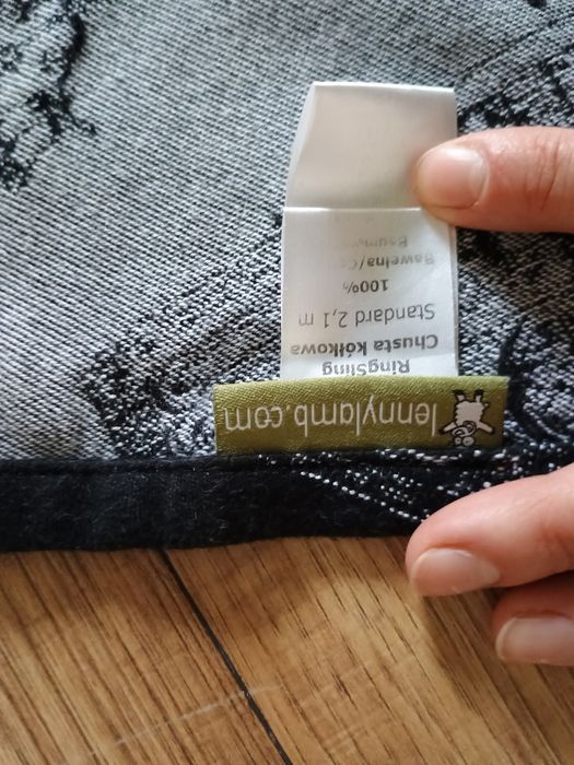 Chusta kółkowa lenny lamb Paryż miasto miłości 2,1 m