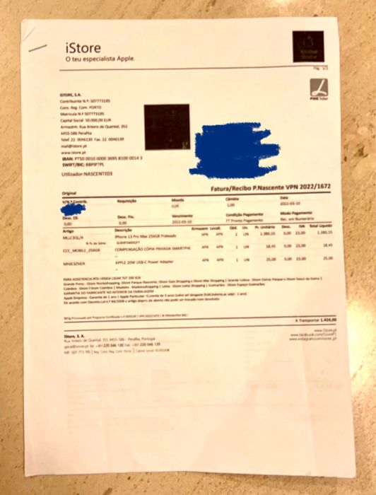 IPhone 13 Pro Max 256 gb prata desbloueado