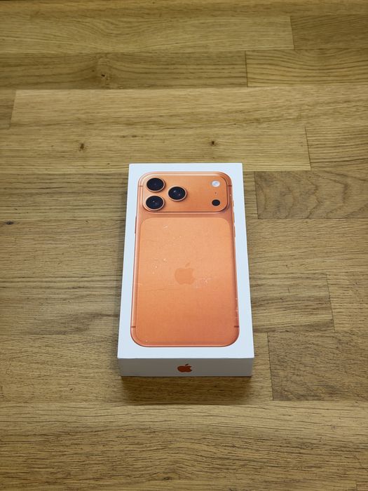 iPhone 17 Pro Max Cosmic Orange 256GB – NOWY, ZAPLOMBOWANY, EU DYSTRYBUCJA