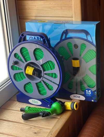 Шланг поливальний Garden Hose гнучкий 15 м для поливу Для полива