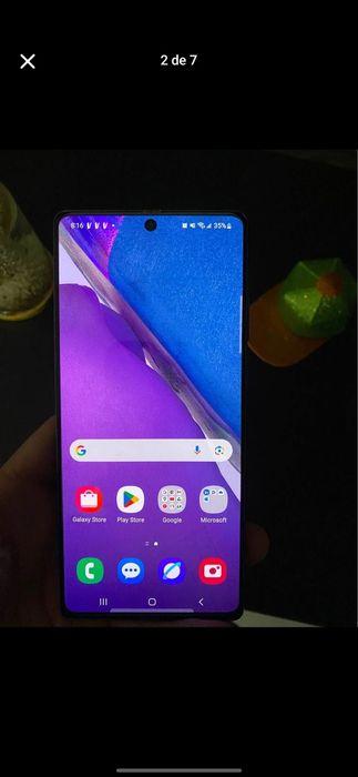 Vendo Samsung galaxy note 20 em bom estado