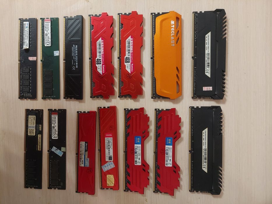 Оперативная память DDR4 4/8Gb 2133MHz/2400MHz/2666MHz/3000MHz