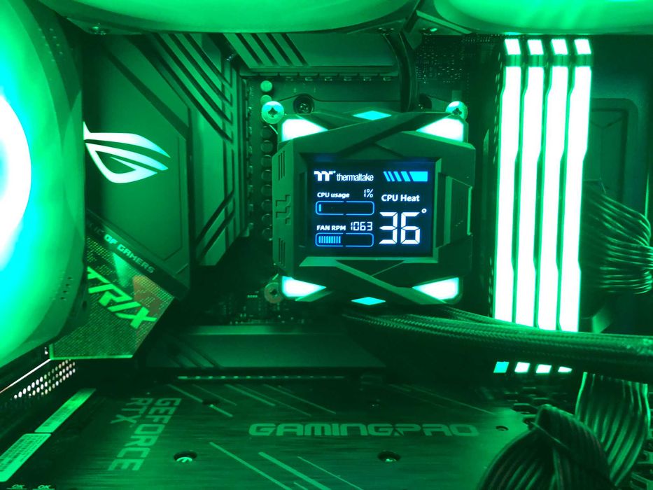 ARGB-PC Gaming, Ryzen 9,RTX 3070Ti, RAM 32, SSD 1Tb,WiFi