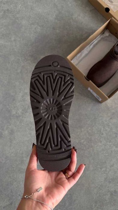 Угги/Угг/Уггі/Уги/Угі/UGG Australia Ultra Mini Platform 5 см Chocolate