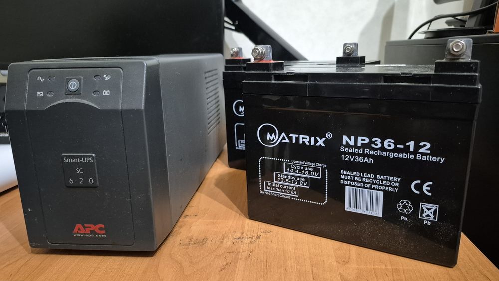 Робочі ДБЖ Smart-UPC SC 620VA (на 72ah та 12ah)