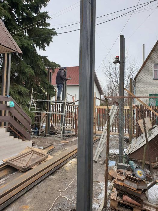 Строительство Ремонт Дом, Дача, Коттедж, Гараж, Забор, Навес под ключ