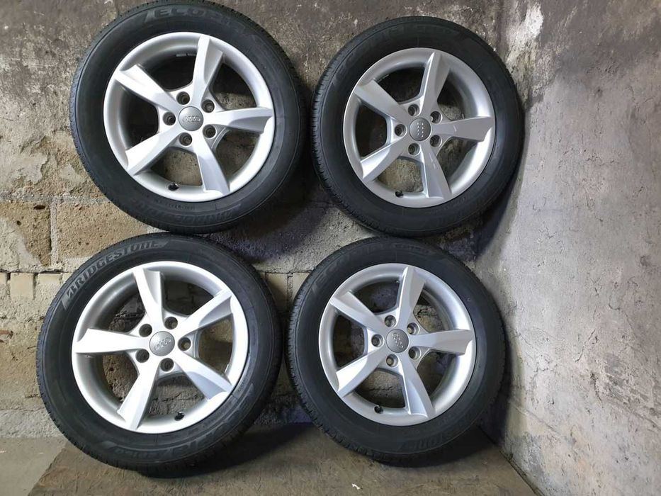 Felgi aluminiowe Audi R16 5x112 6,5JX16H2 ET 43 VW Skoda Audi Seat