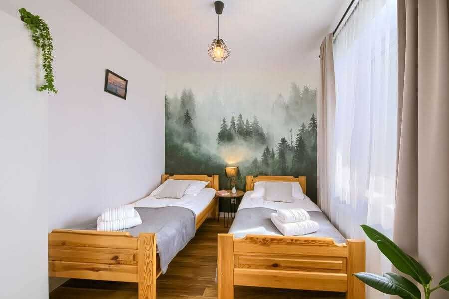 Apartament Górski Czar z widokiem na stok