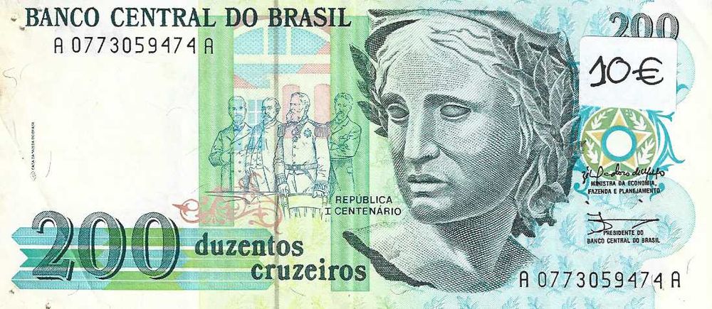 Notas antigas - Brasil