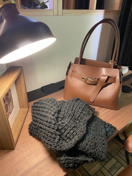 Komin / szalik czarny z SINSAY