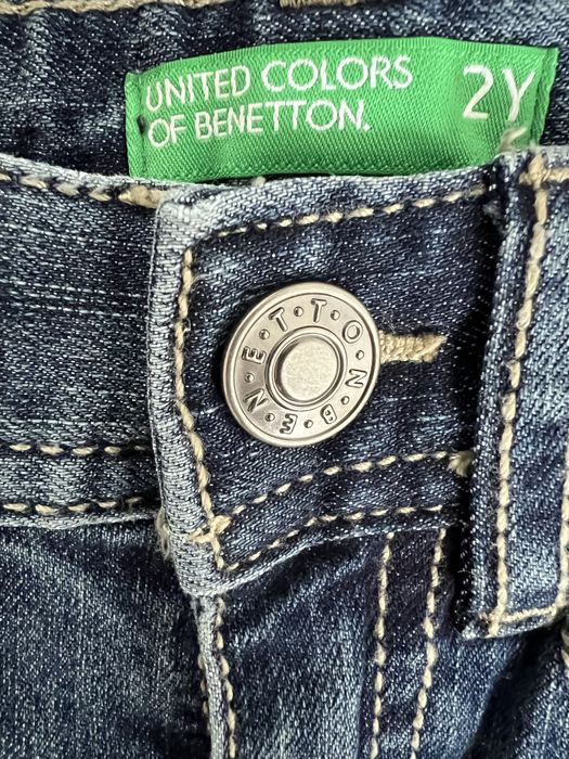 Jeansy United Color of Benetton rozmiar 86