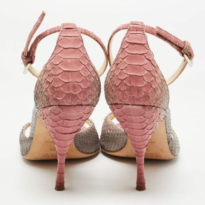 Sandálias Prada  Pink Python