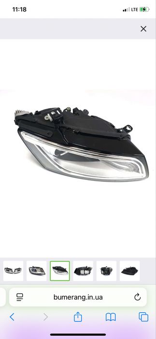 Фара фари Audi Q5 8R рестайлінг 2013-18 біксенон ліва/права ауди ку5