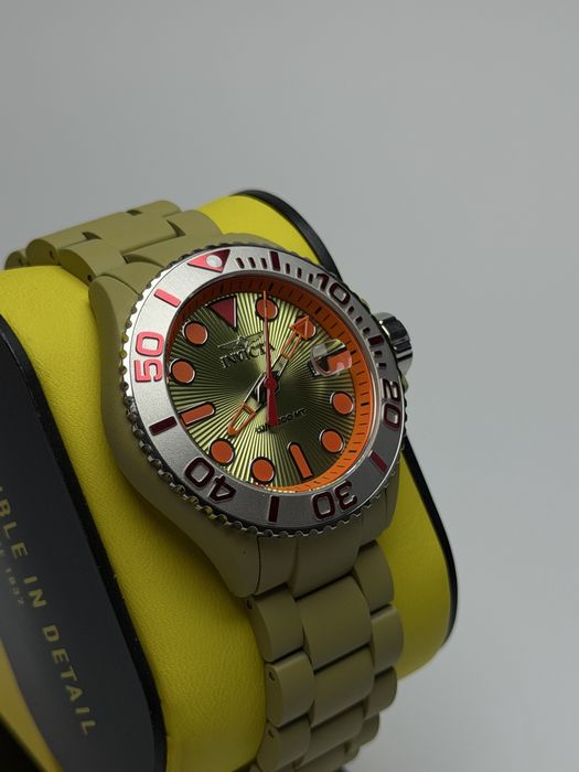 Invicta 49480, яскравий чоловічий годинник, інвікта гранд дайвер