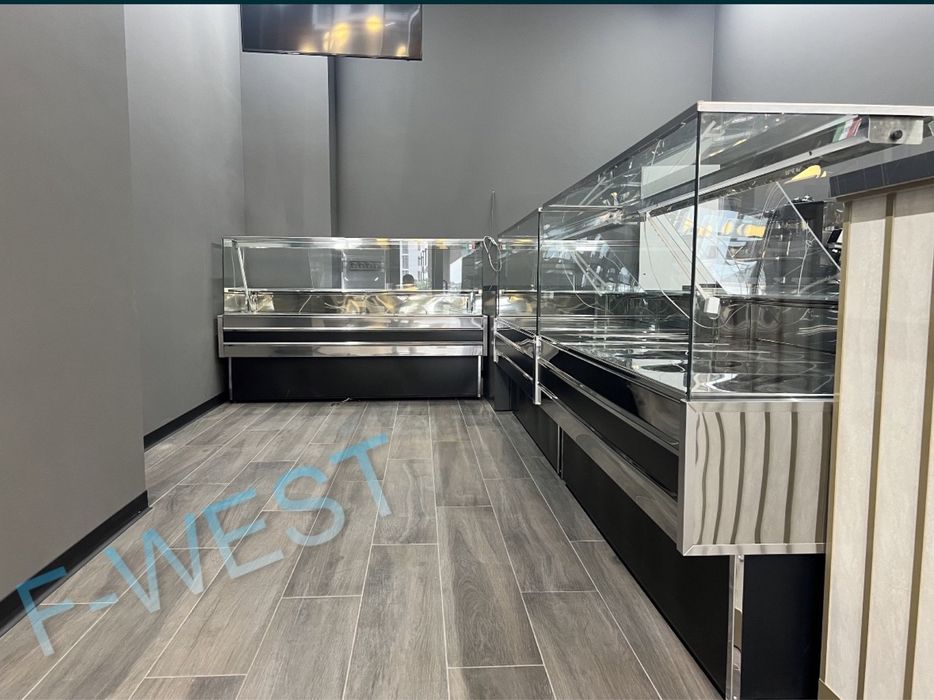 Напольні холодильні вітрини КУБ з динамічним та статичним охолодженням