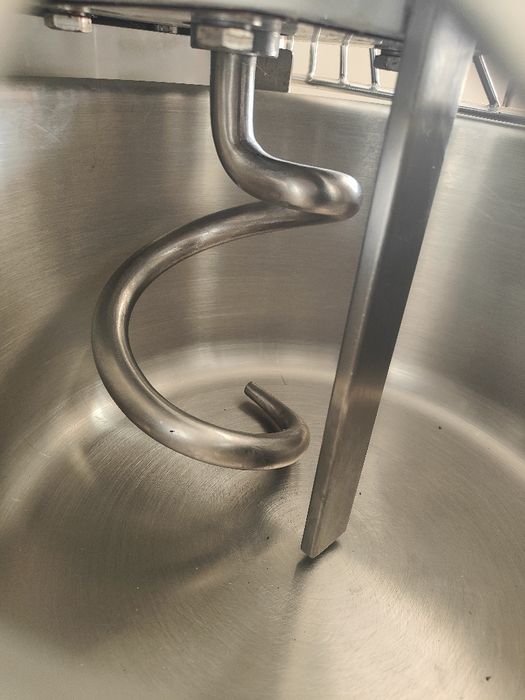 Amassadeira - 20L - 12 kg Massa - 2 Velocidades - Cuba Desmontável