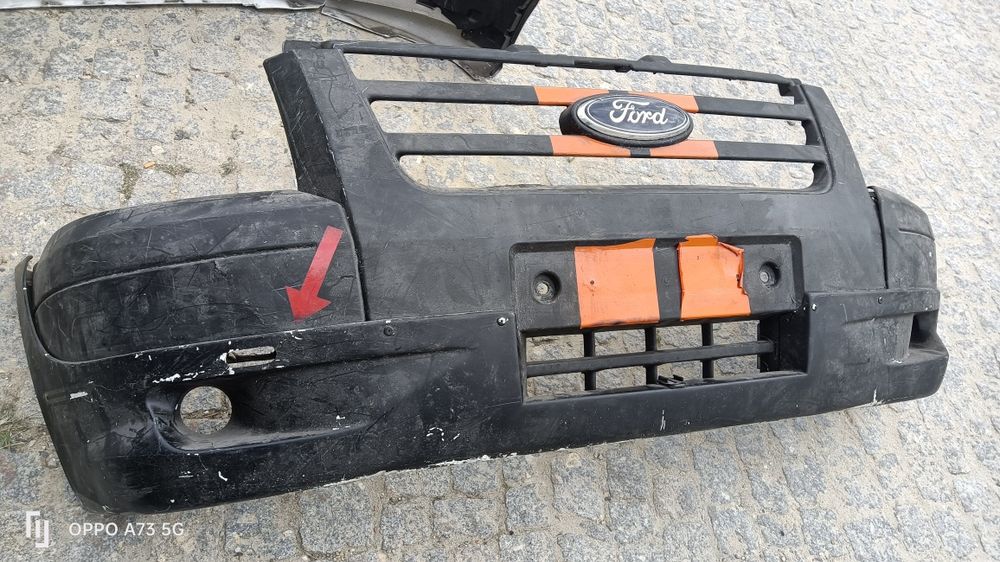 Parachoques Ford Transit mk3 para choques