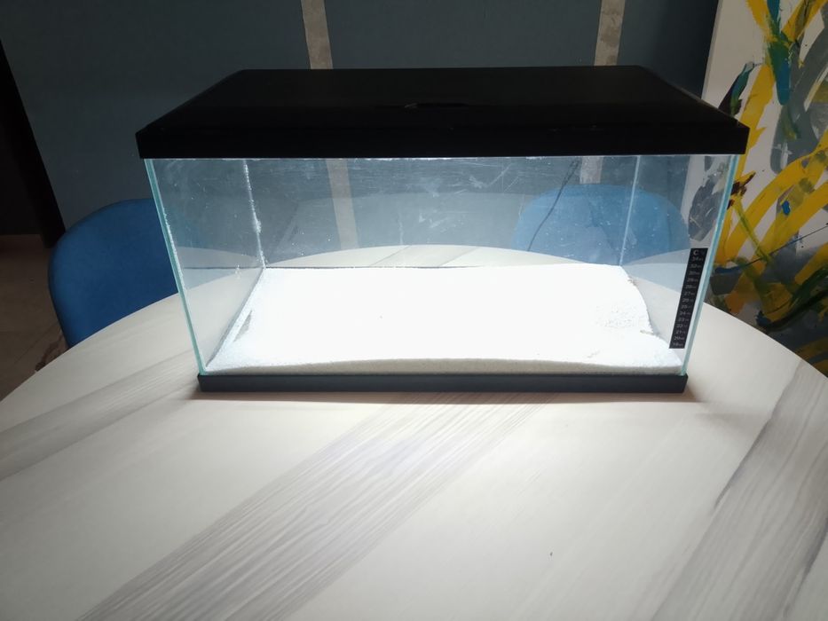 Aquário + Filtro Externo Fluval 107 – Excelente Estado