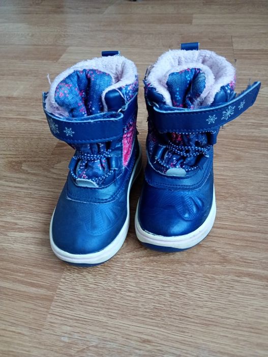 Buty śniegowce dziewczece