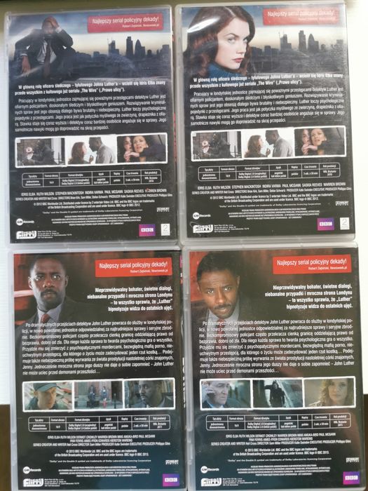 Luther 2 sezony serialu 4dvd