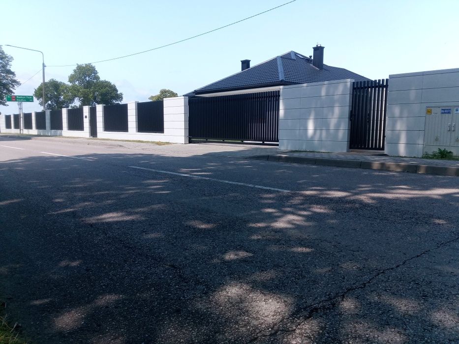 Ogrodzenie przesła bramy