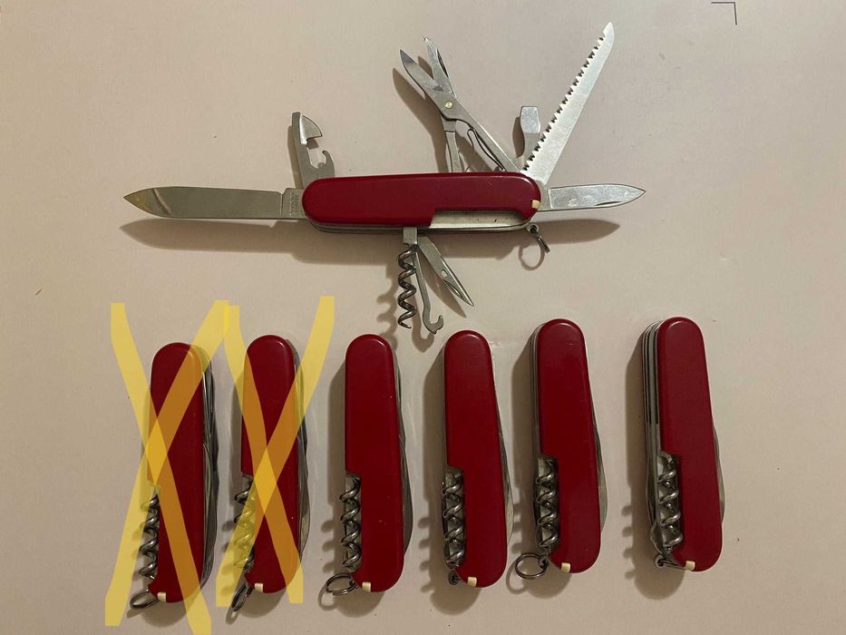 Canivete Victorinox Huntsman, Mountaineer e Outros - Tamanho Médio