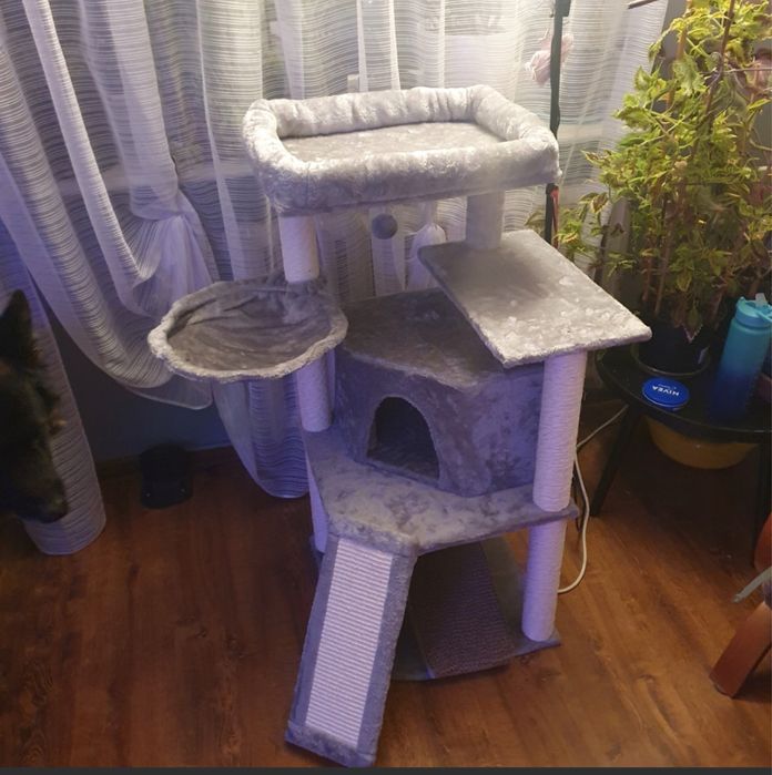 Drapak Dla Kota Legowisko Domek Budka Drzewo Słupki 106cm