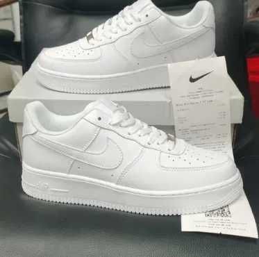 Buty sportowe Nike_Air_Force_1_Low_07_White_Gum Rozmiar R.40