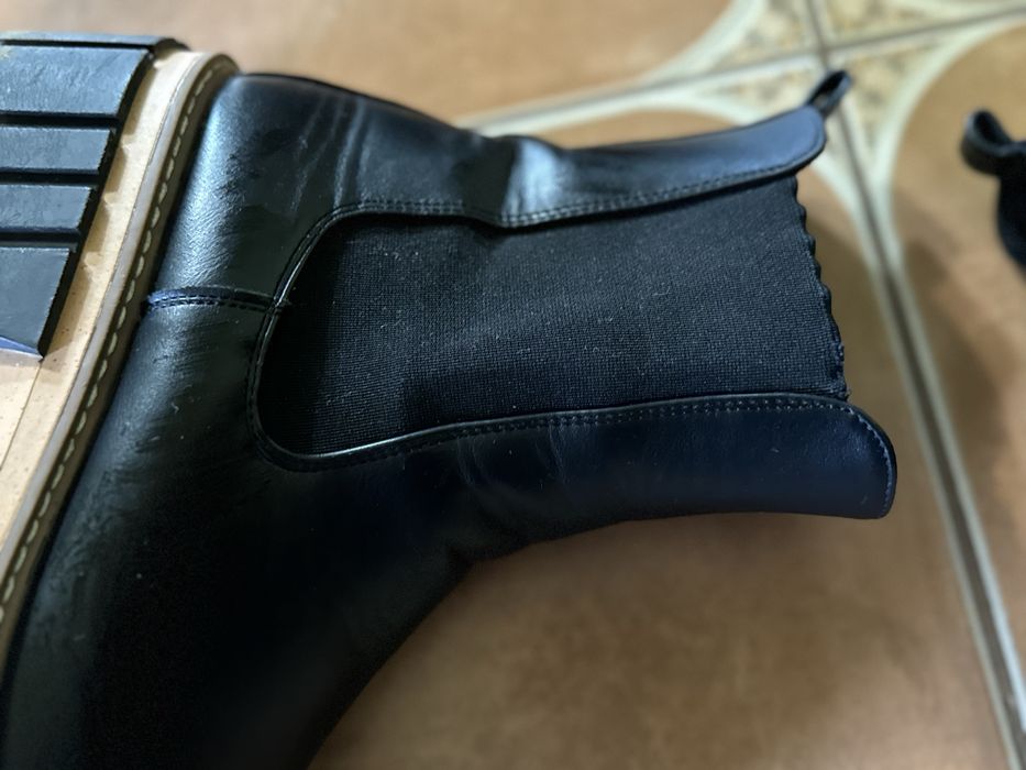 Botki czarne rozm 40