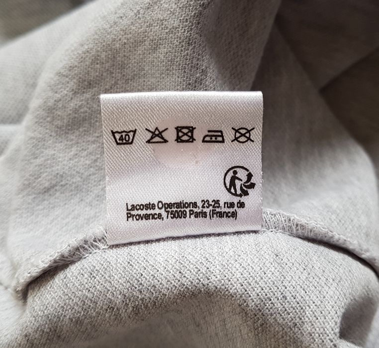 Lacoste поло футболка серая оригинал 5 - L