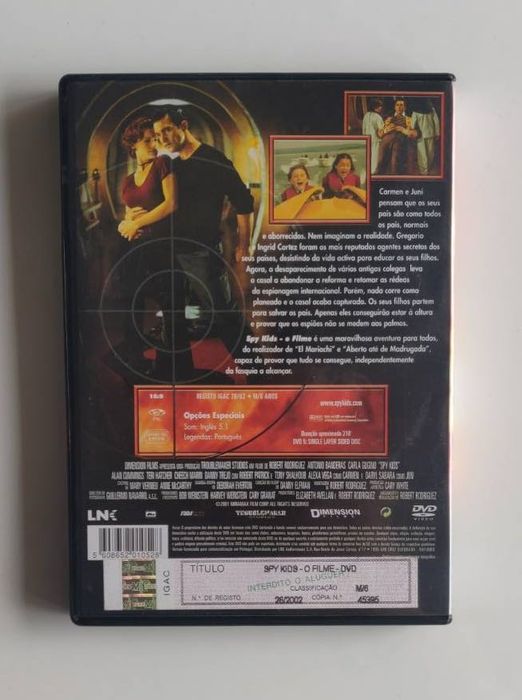 Filme em DVD -  SPY Kids