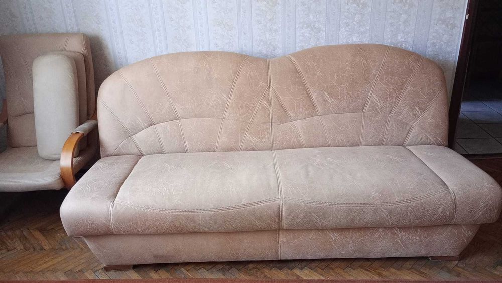 Oddam za darmo rozkładaną kanapę +fotel